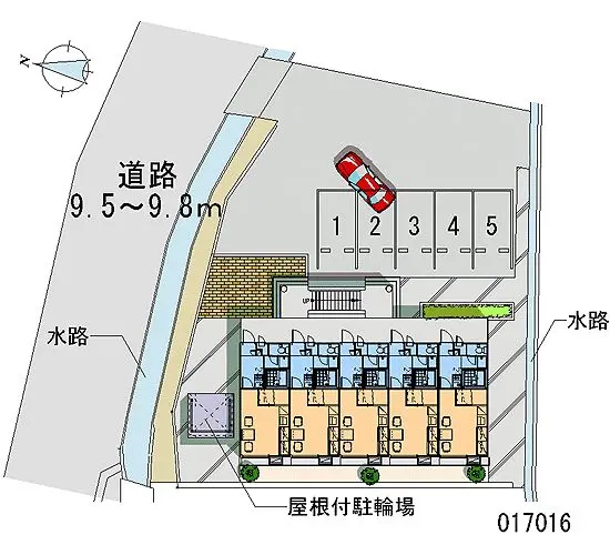 ★手数料０円★長野市青木島町大塚　月極駐車場（LP）